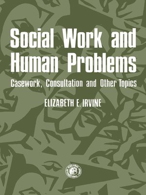 cover image of Social Work and Human Problems